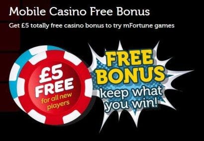 best mobile casino no deposit bonus